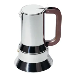 Alessi 9090 espresso coffee maker, 10 copper Silver-colouredBrown Outlet