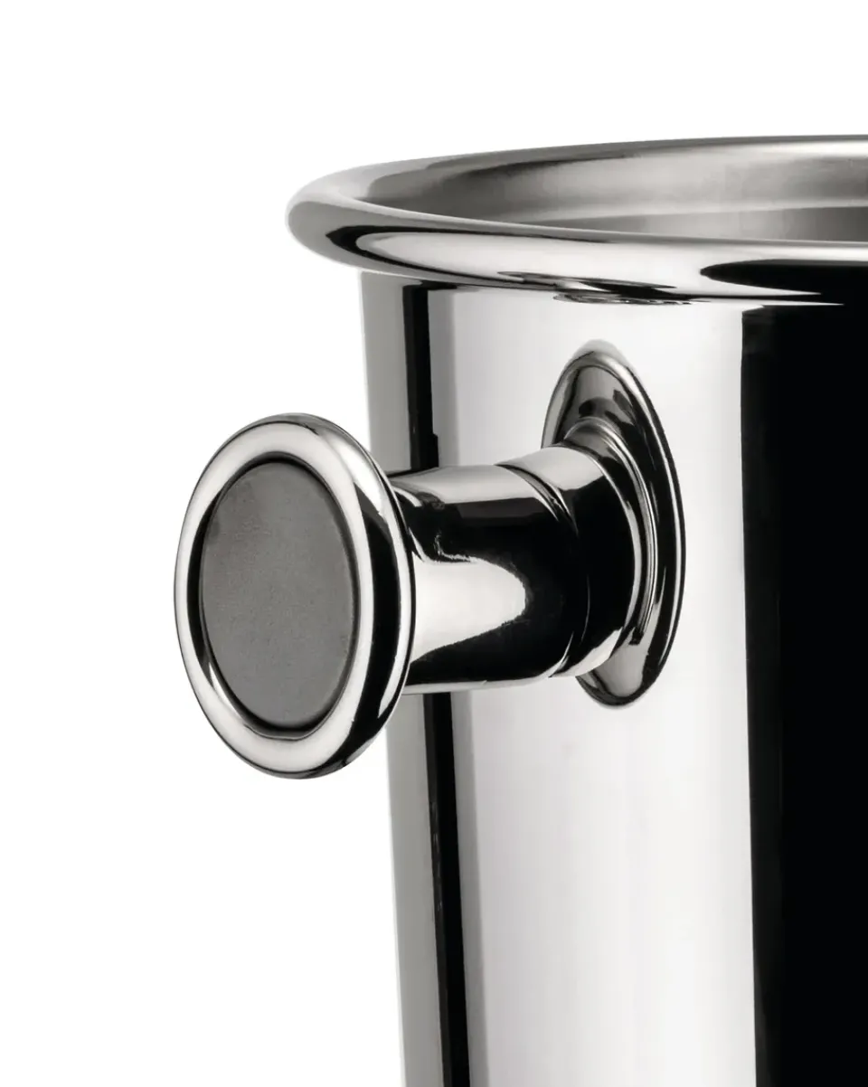 Alessi 5052 wine cooler stainless steel, 2 bottles Silver-coloured