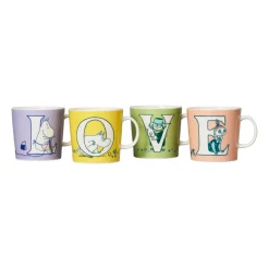 Moomin Arabia ABC Moomin mug 40 cl, E Pink Outlet