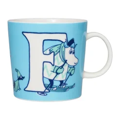 Moomin Arabia ABC Moomin mug 40 cl, F Blue Discount