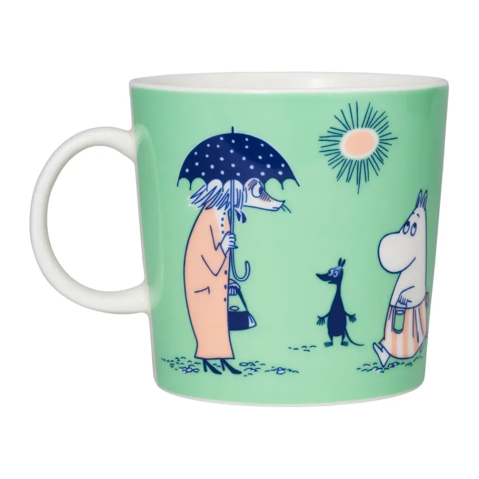 Moomin Arabia ABC Moomin mug 40 cl, I Green New