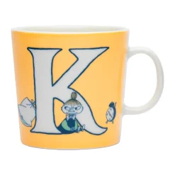 Moomin Arabia ABC Moomin mug 40 cl, K Yellow Outlet