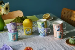 Moomin Arabia ABC Moomin mug 40 cl, L Purple Discount