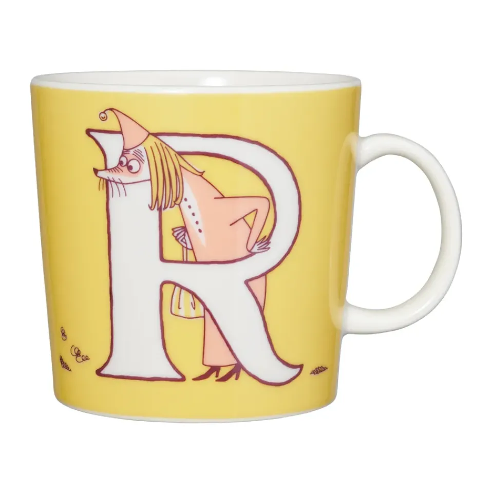 Moomin Arabia ABC Moomin mug 40 cl, R Yellow Online