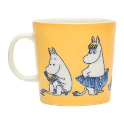 Moomin Arabia ABC Moomin mug 40 cl, T Yellow Outlet