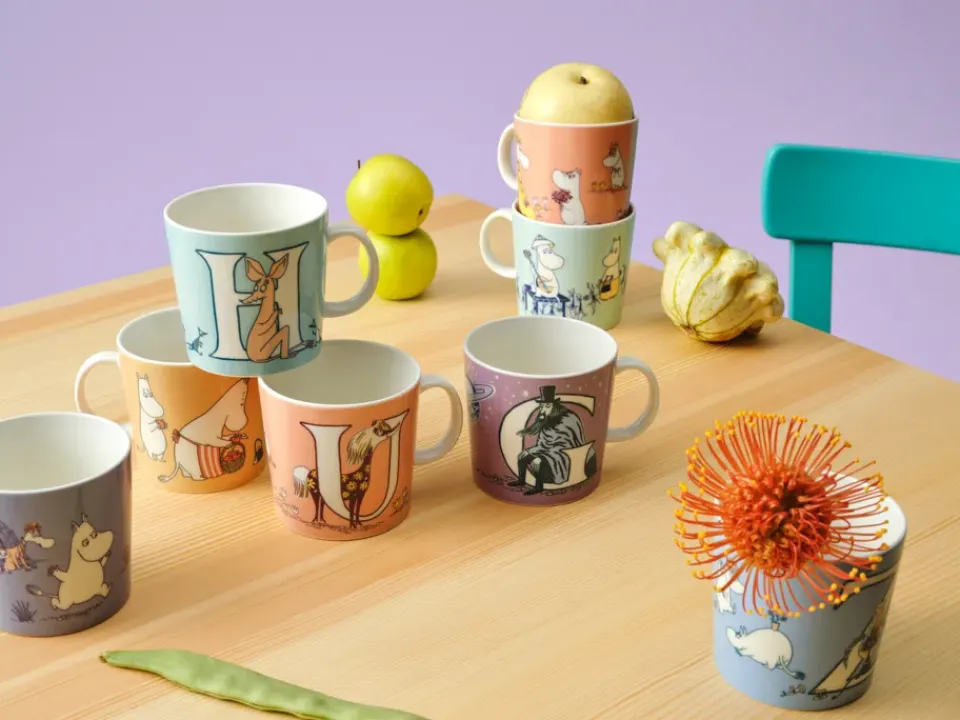 Moomin Arabia ABC Moomin mug 40 cl, U Multi Clearance