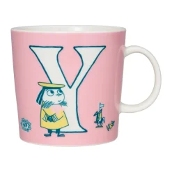 Moomin Arabia ABC Moomin mug 40 cl, Y Pink Sale