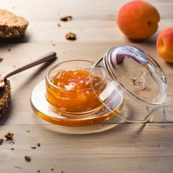 La Rochère Abeille butter dish Ø10 cm, Transparent Hot