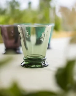 La Rochère Abeille water glasses 26 cl 6-pack, Olive Green Sale
