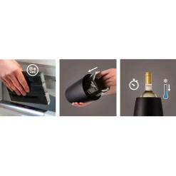 Vacuvin Active wine cooler, Elegant Black Best