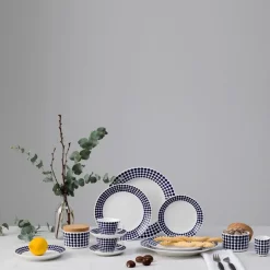 Gustavsbergs Porslinsfabrik Adam plate, Ø 28 cm BlueWhite Online