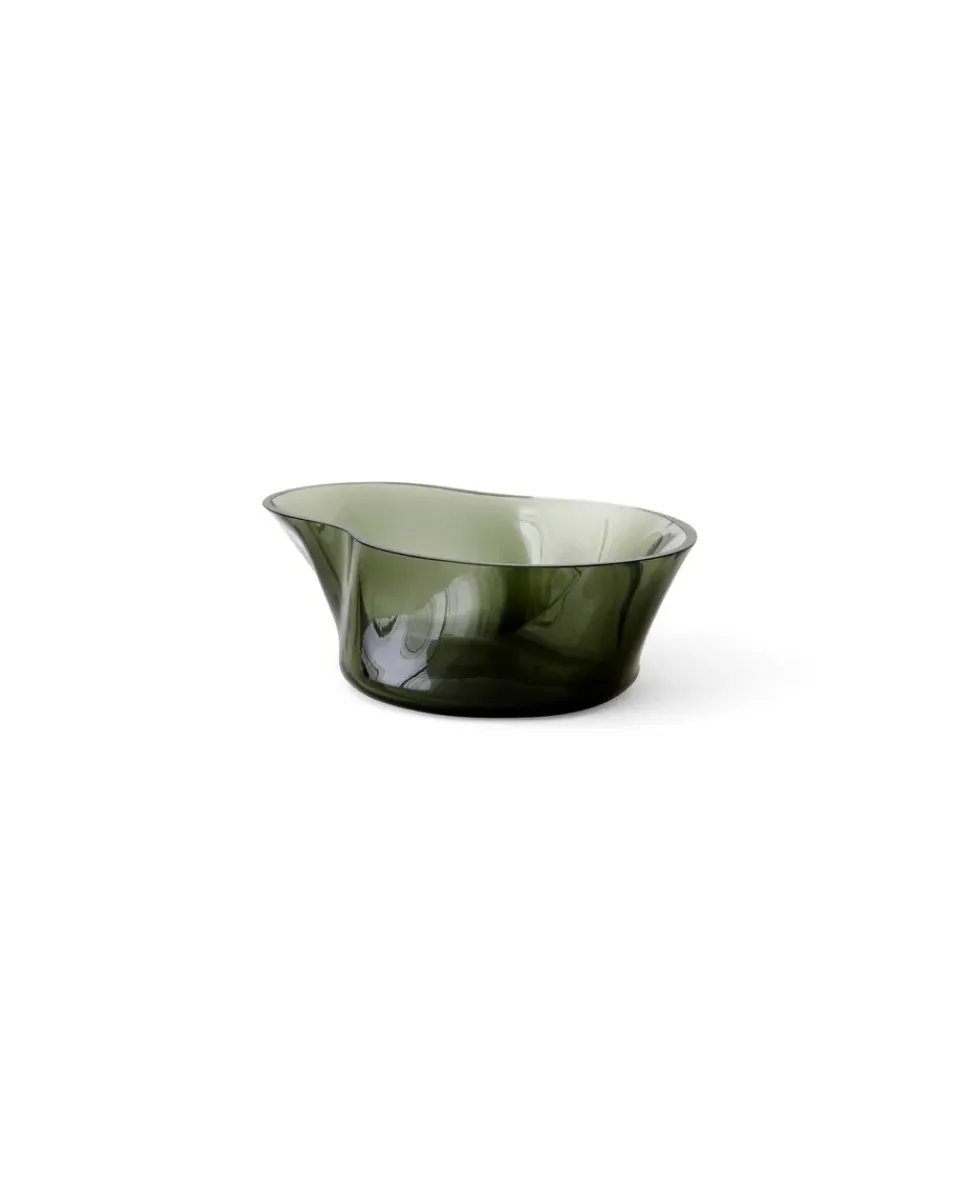 Audo Copenhagen Aer bowl 22x28 cm, Smoke Grey Hot