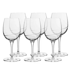 Luigi Bormioli Aero red wine glasses 6-pack, 36,5 cl Transparent Outlet
