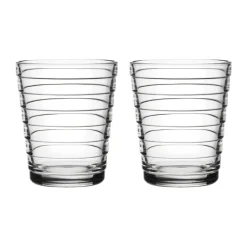 Iittala Aino Aalto drinks glass 22 cl 2-pack, clear Transparent New