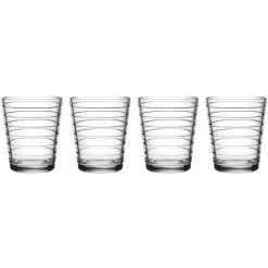 Iittala Aino Aalto water glass 4-pack 22 cl, clear Transparent Hot