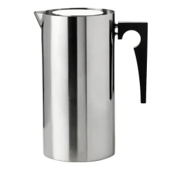 Stelton AJ cylinda-line coffee press kaffe 1 l, Stainless steel Silver-coloured Online