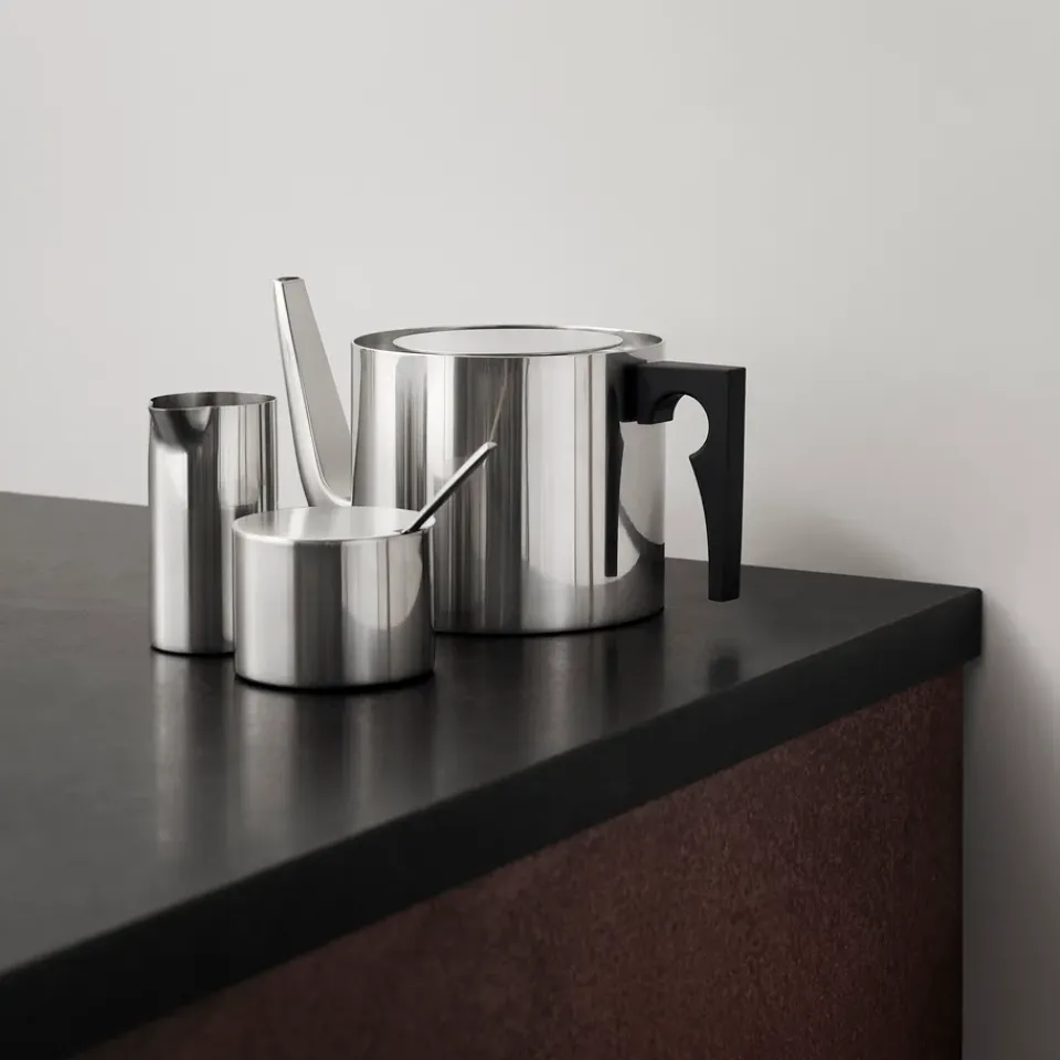 Stelton AJ cylinda-line cream jug 15 cl, Stainless steel Silver-coloured Sale