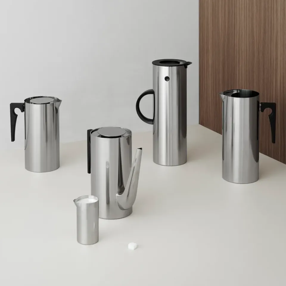 Stelton AJ cylinda-line cream jug 15 cl, Stainless steel Silver-coloured Sale