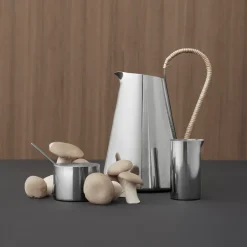 Stelton AJ cylinda-line sugar bowl, Stainless steel Silver-coloured New
