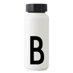 Design Letters AJ Vintage thermos, B White