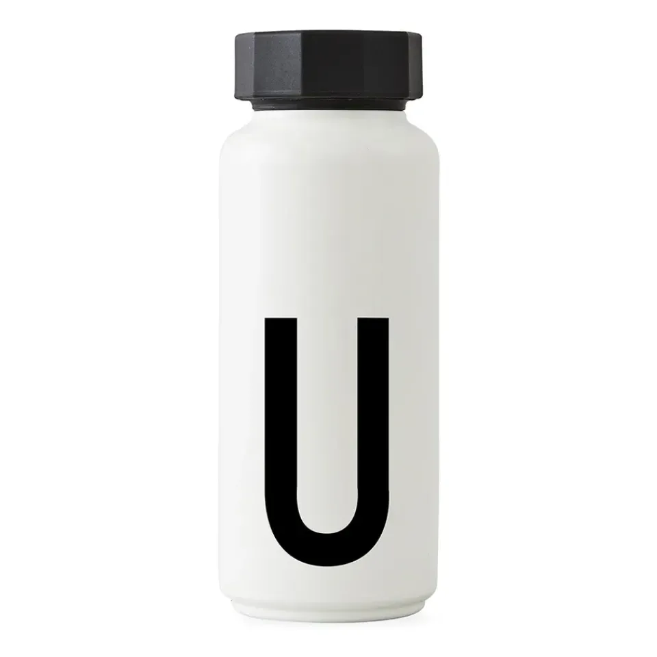 Design Letters AJ Vintage thermos, U White Discount