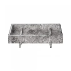 Blomus Alegto tray marble 18x30 cm, Sharkskin Grey Best