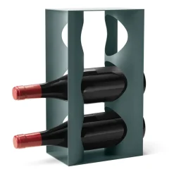 Georg Jensen Alfredo wine rack 3 flboxor 33.6x12 cm, Artichoke Green Outlet