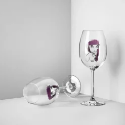 Kosta Boda All about you wine glass 52 cl 2 pack, red Transparent Best