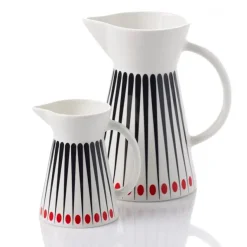 Superliving Amanda jug, white-tomato (red) RedWhite Outlet
