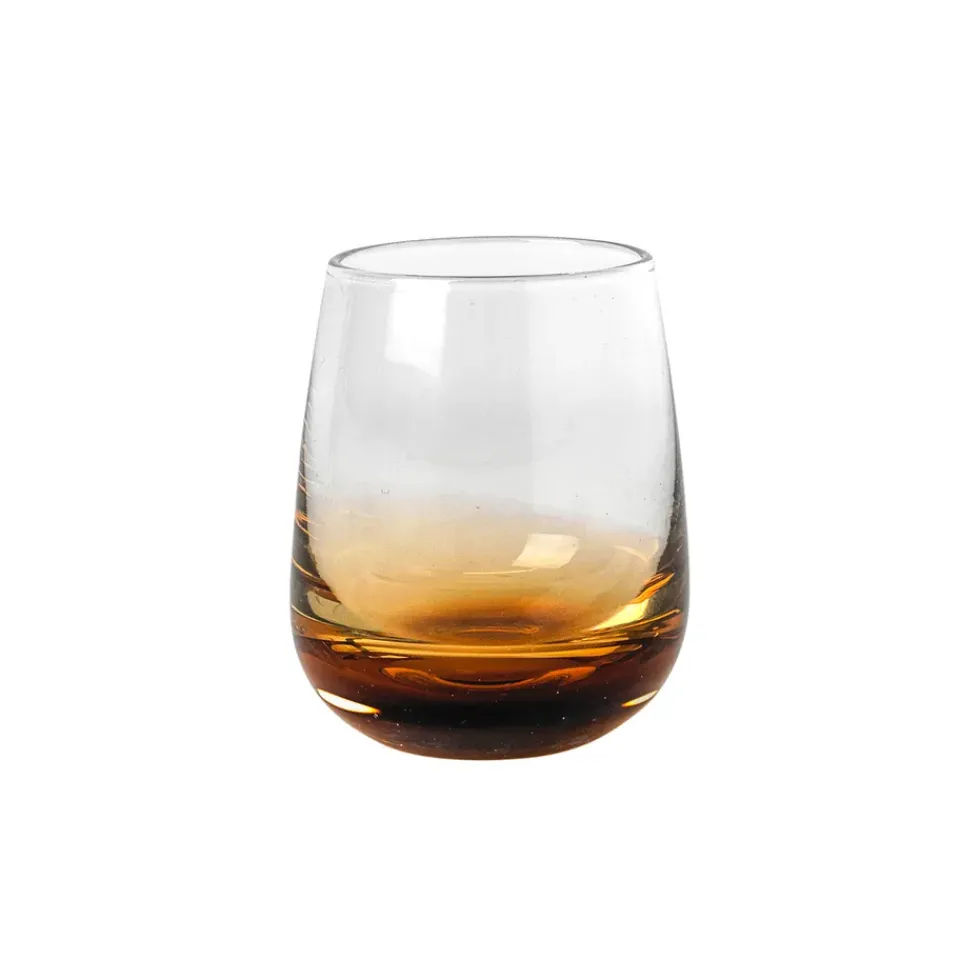 Broste Copenhagen Amber shot glass, 4 cl Orange Discount