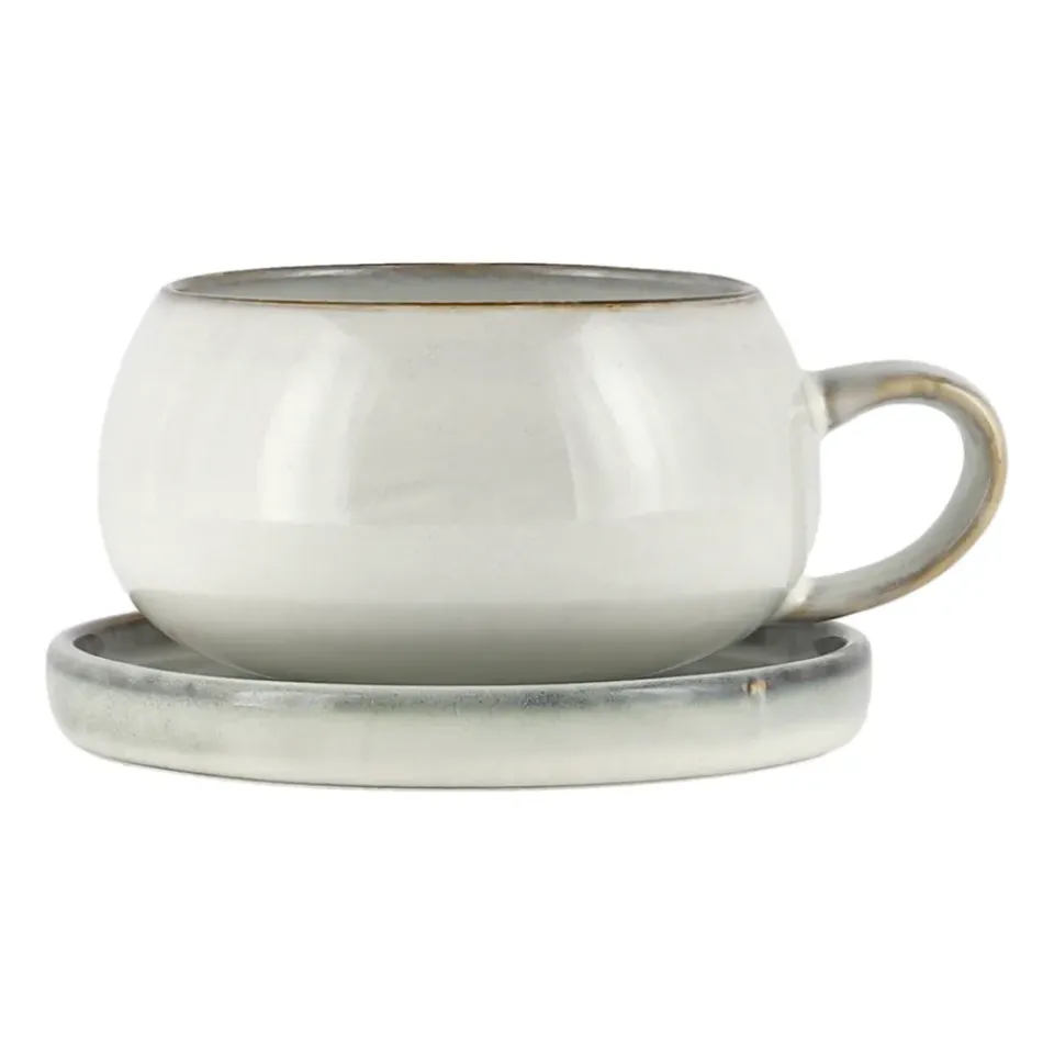Lene Bjerre Amera cup and saucer, sands White Online