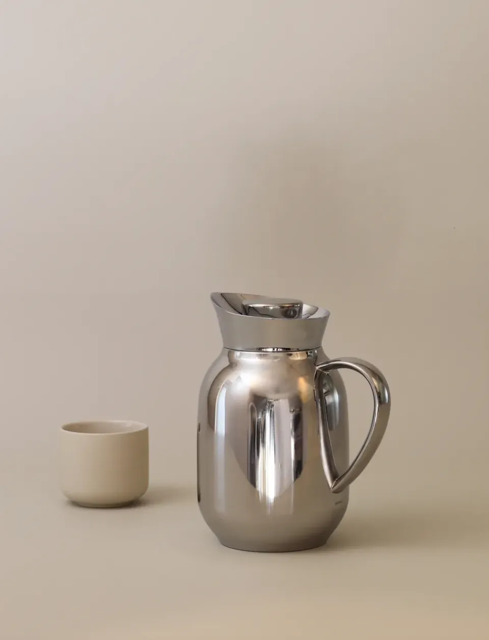 Stelton Amphora Thermos Jug 1.2 L, Steel Silver-coloured Sale