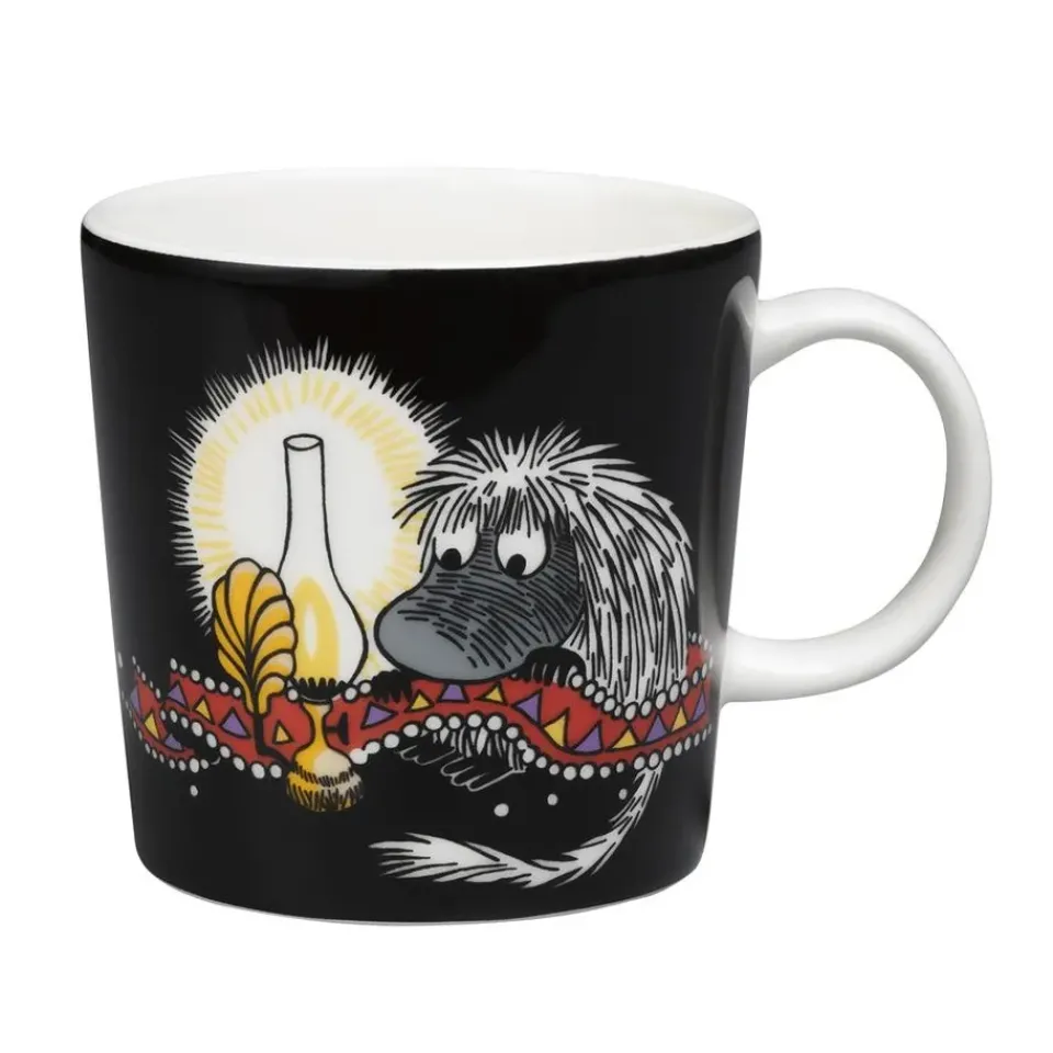 Moomin Arabia Ancestor Moomin mug, Black Discount
