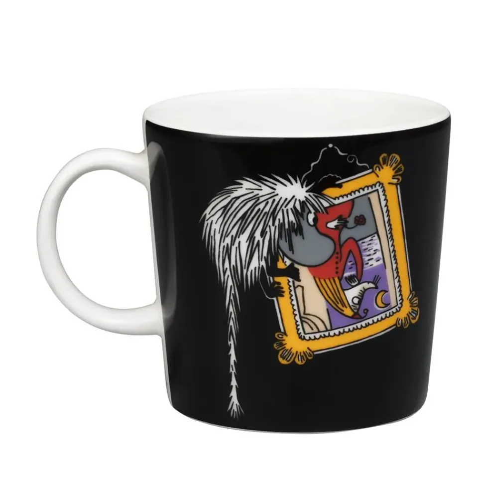 Moomin Arabia Ancestor Moomin mug, Black Discount