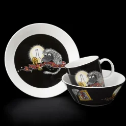 Moomin Arabia Ancestor Moomin mug, Black Discount