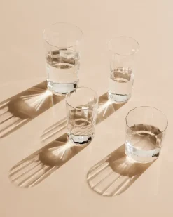 HAY Angle drinking glass, Large 13 cm Transparent Discount
