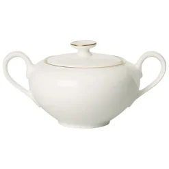 Villeroy & Boch Anmut Gold sugar bowl, White Discount