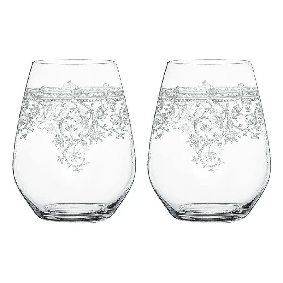 Spiegelau Arabesque tumbler 46 cl 2-pack, Clear Transparent Clearance