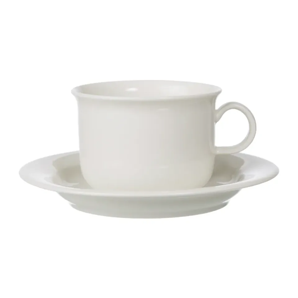 Arabia Arctica tea saucer Ø16 cm, White Hot