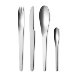 Georg Jensen Arne Jacobsen cutlery set, 16 pcs Silver-coloured Best
