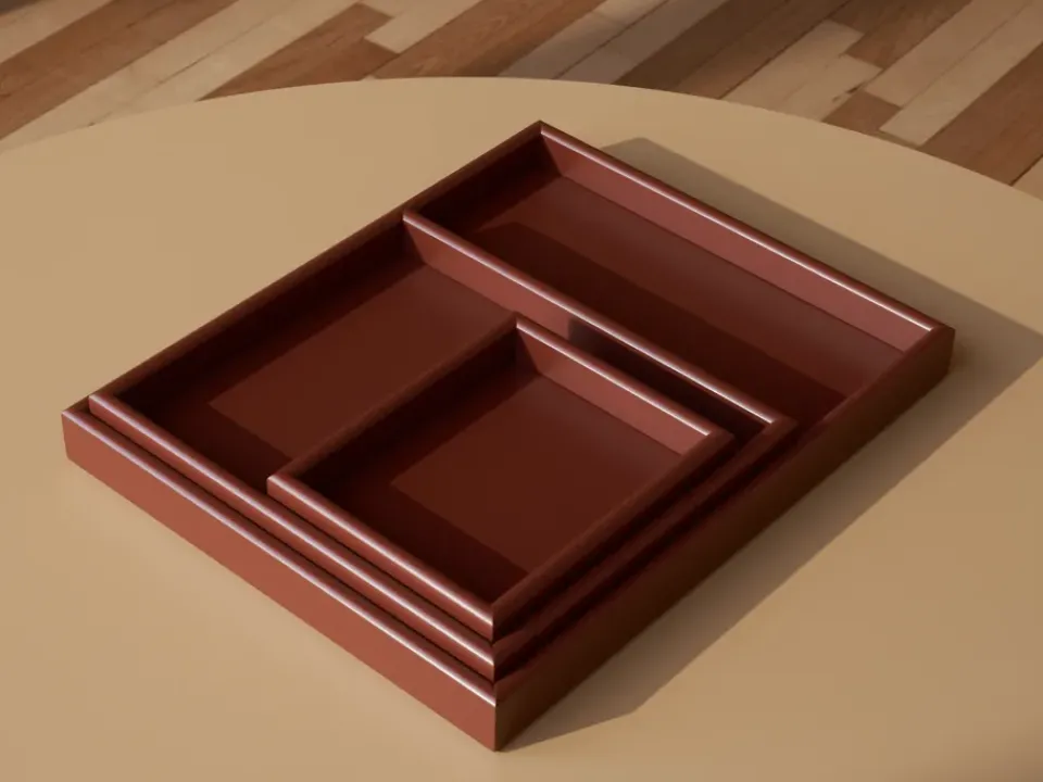 Montana Arrange tray medium 27.3x32.6 cm, Masala Brown New