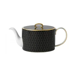 Wedgwood Arris teapot, accent Black New