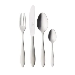 Villeroy & Boch Arthur brushed cutlery 24 pieces, stainless steel Silver-coloured Sale