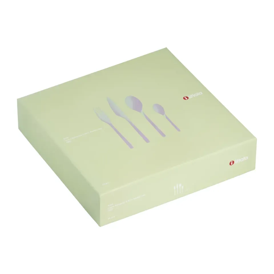 Iittala Artik cutlery set gift box 24 pieces, Shiny Silver-coloured Best