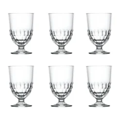 La Rochère Artois drinking glass 22 cl 6-pack, Clear Transparent Clearance