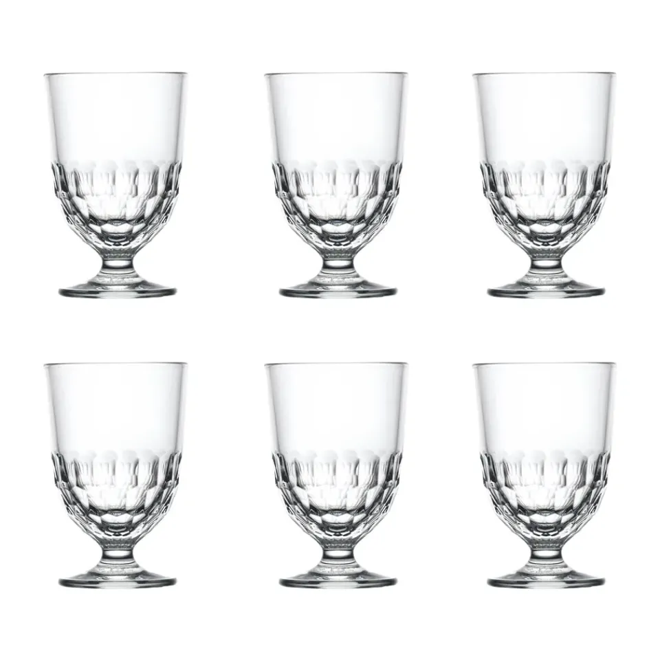 La Rochère Artois drinking glass 22 cl 6-pack, Clear Transparent Clearance