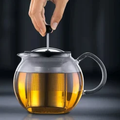 Bodum Assam teapot chrome, 1 l Silver-coloured
