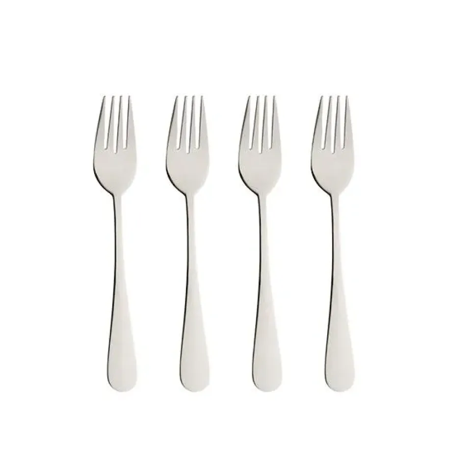 Aida Atelier dinner fork 18.5 cm 4-pack, Stainless steel Silver-coloured Outlet