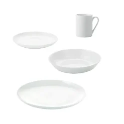 Aida Atelier plate set 16 pieces, Super White Hot