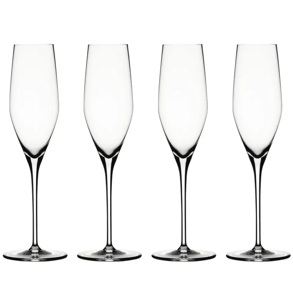 Spiegelau Authentis Champange glass 19cl. 4-pack, clear Transparent Discount